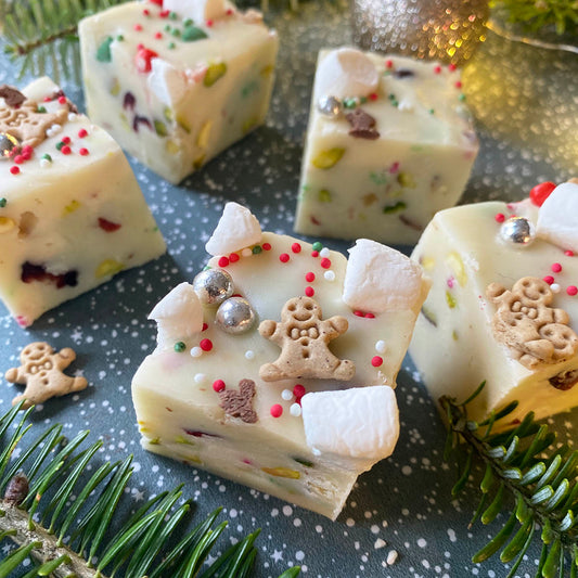 Jingle Bell Rock fudge