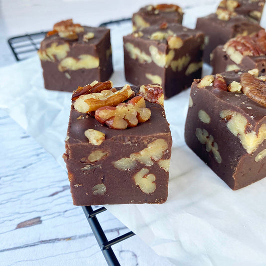 Salted Pecan fudge