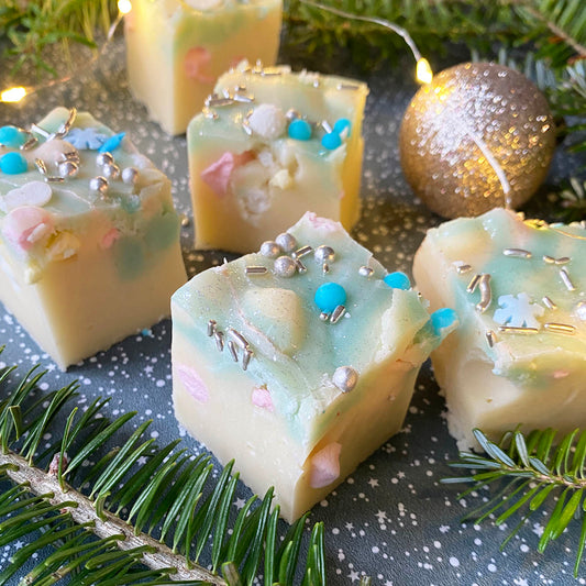 Winter Wonderland fudge